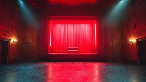空舞台灯光