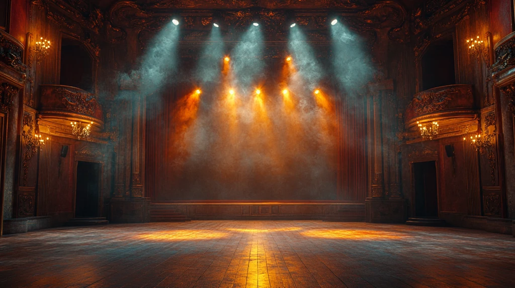 空舞台与聚光灯