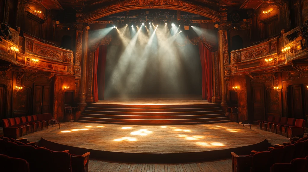 空舞台与聚光灯