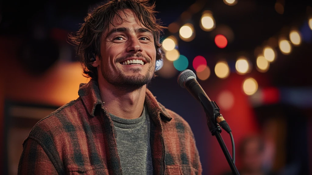 脱口秀表演现场