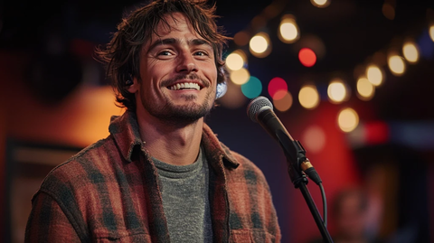 脱口秀表演现场