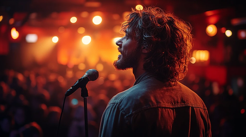 脱口秀表演现场