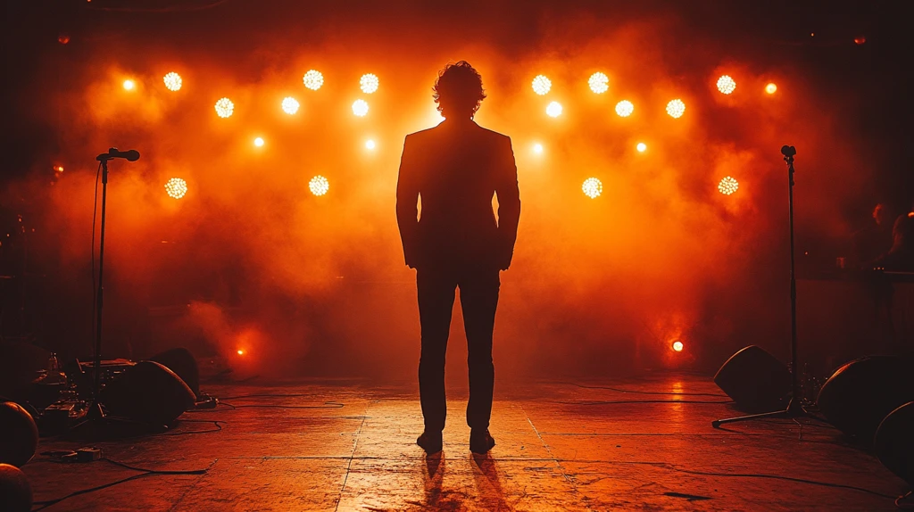 脱口秀表演现场