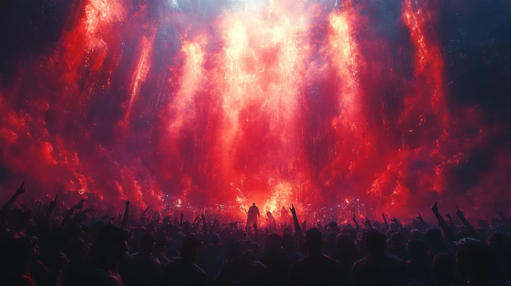 摇滚音乐会背景