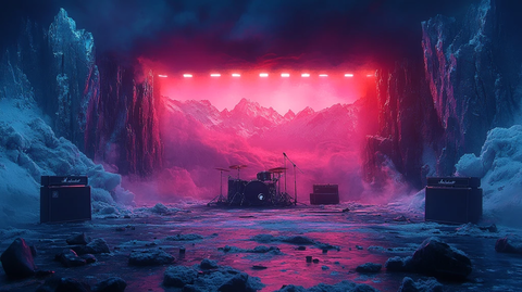 摇滚音乐会背景