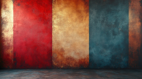 印度背景的复古风格