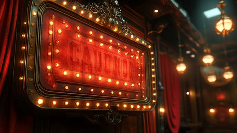 复古影院风格游戏背景