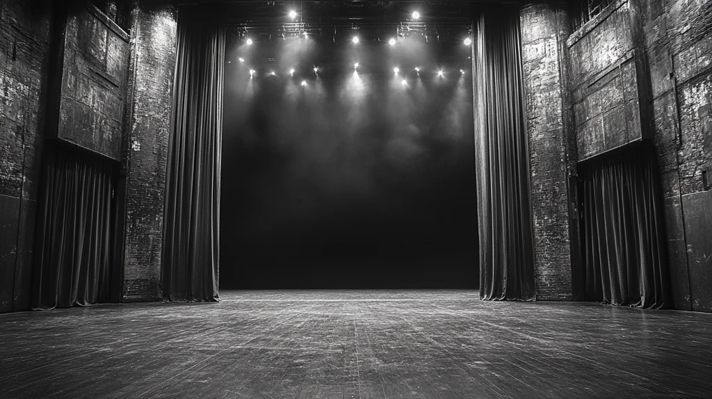 空舞台与帷幕