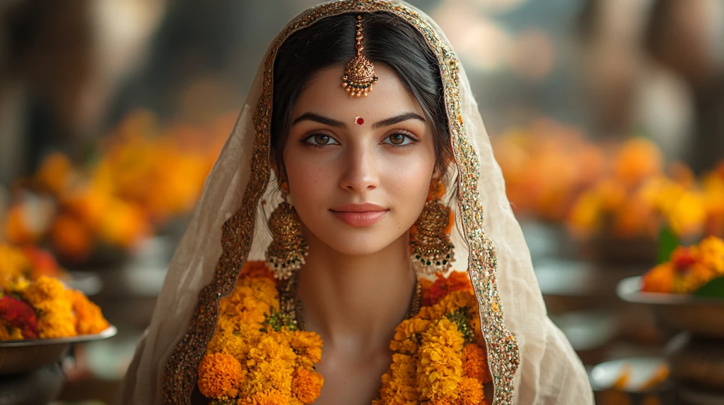 印度美学摄影背景