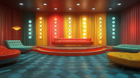 1960年代游戏节目布景