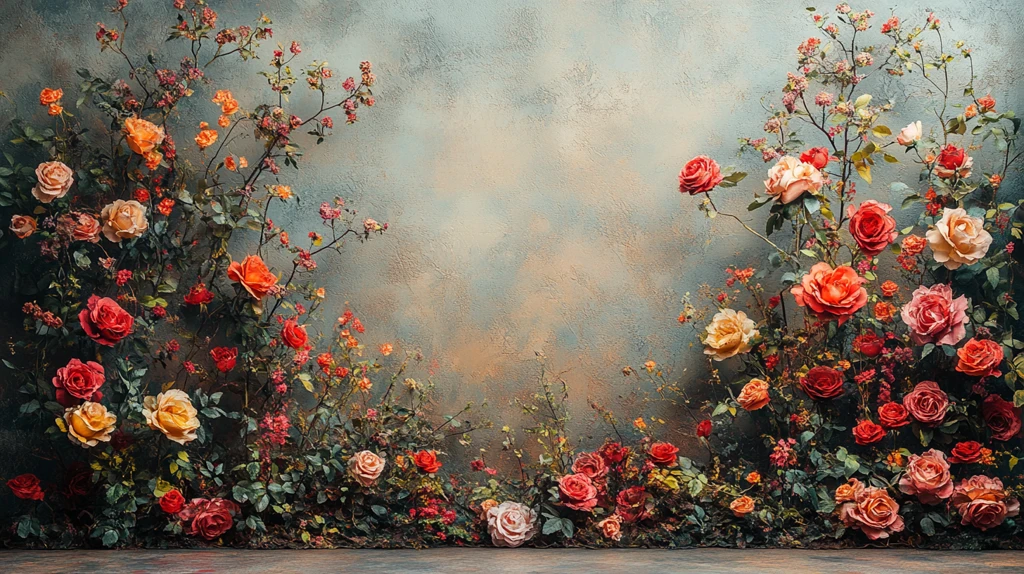 高摄影背景花卉玫瑰