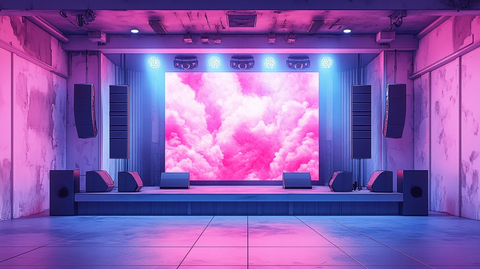 偶像演唱会舞台线稿