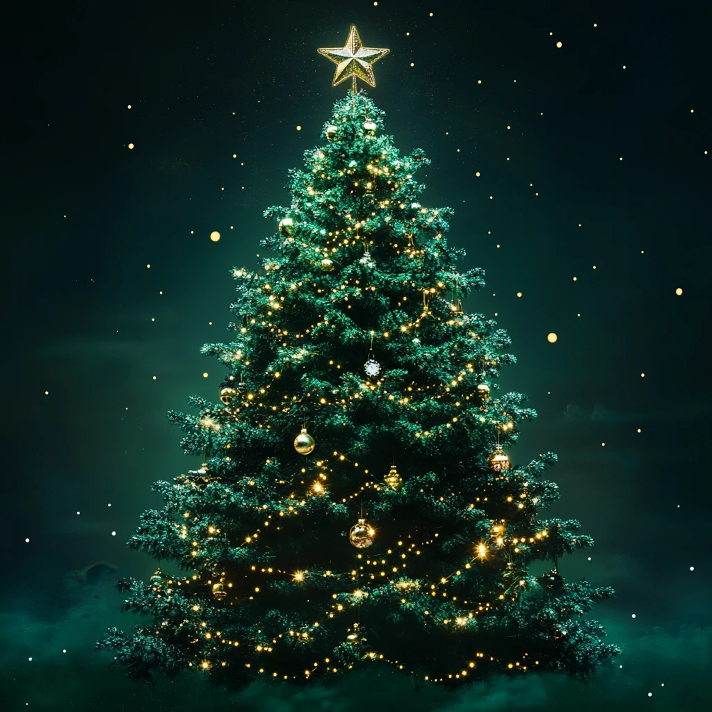 高清圣诞树