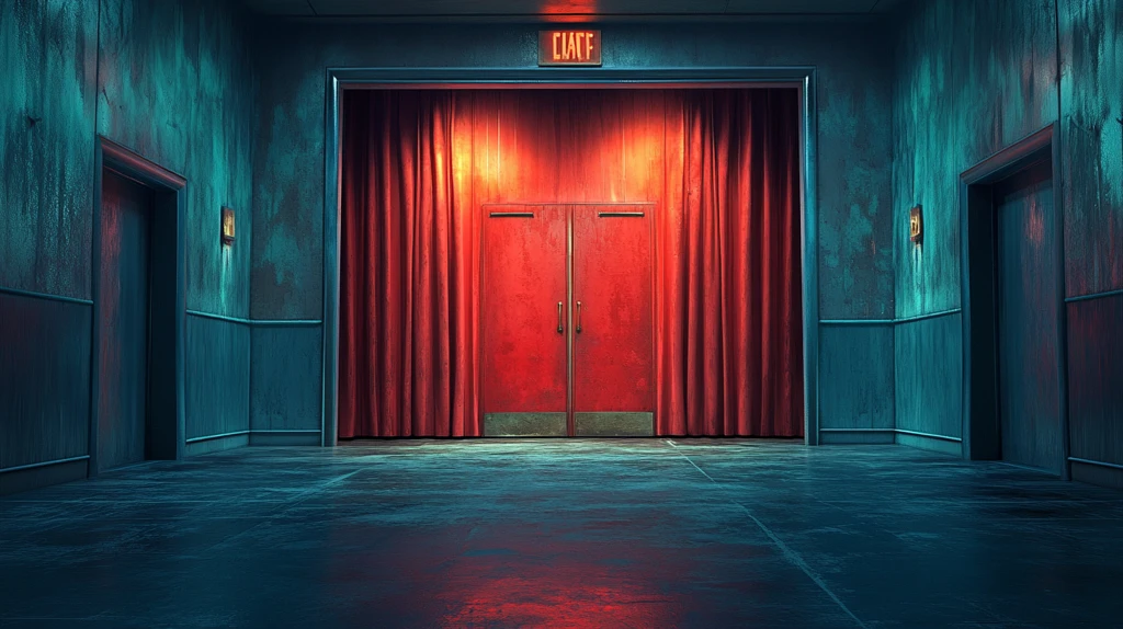 喜剧剧场舞台背景