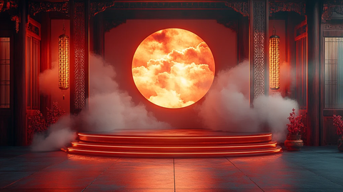 红金舞台设计