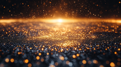 金色黑色舞台LED屏幕