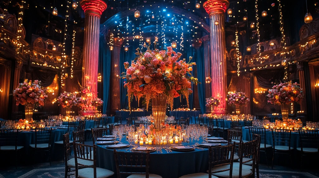 大亨盖茨比风格企业活动场地装饰