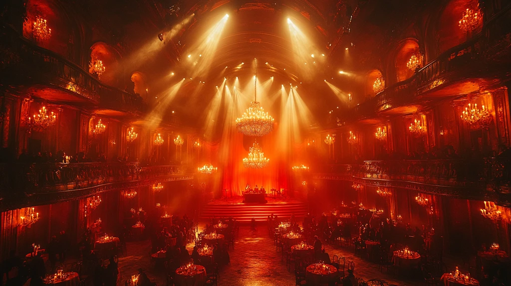 大亨盖茨比风格企业活动场地装饰