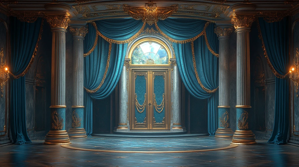 欧洲风格剧院幕布