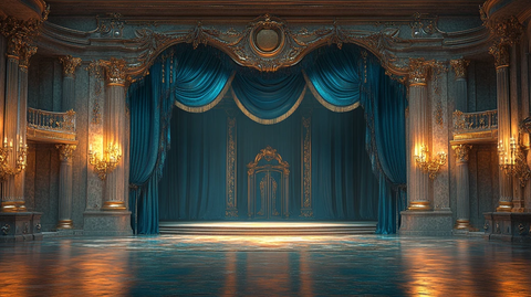 欧洲风格剧院幕布