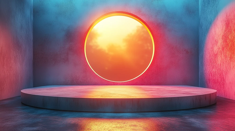 空展示柜化妆品展示