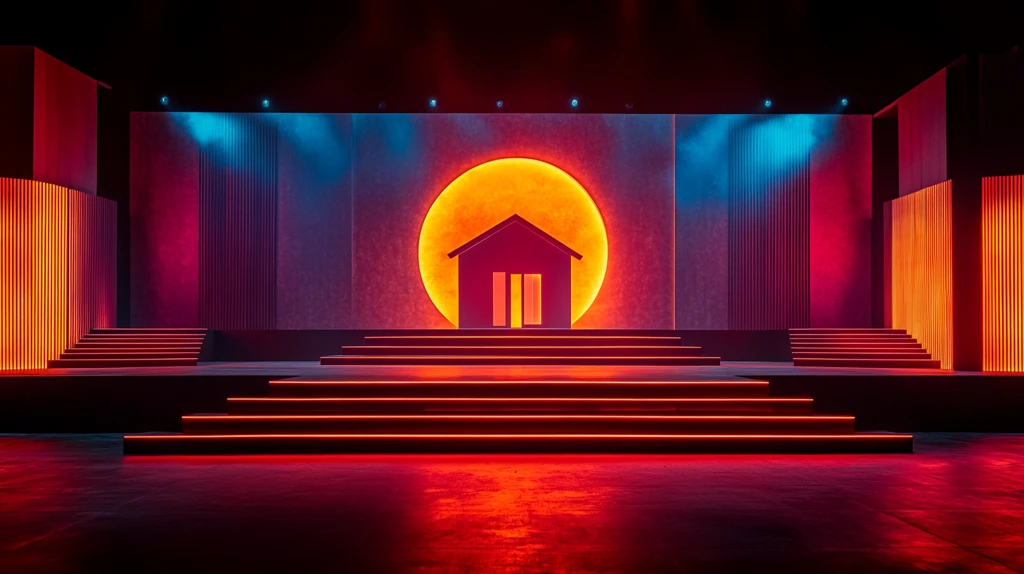 住房协会开幕舞台设计