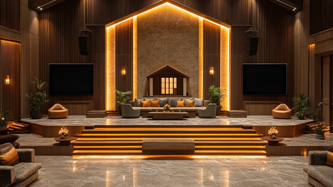 住房协会开幕舞台设计