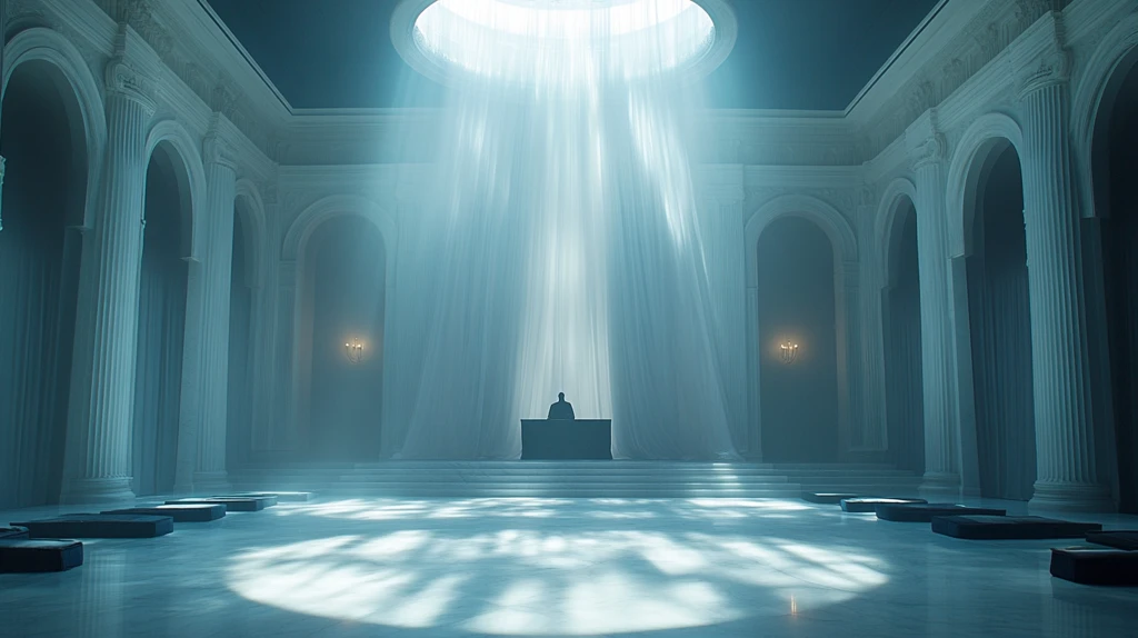 阴影与透明织物中的法庭