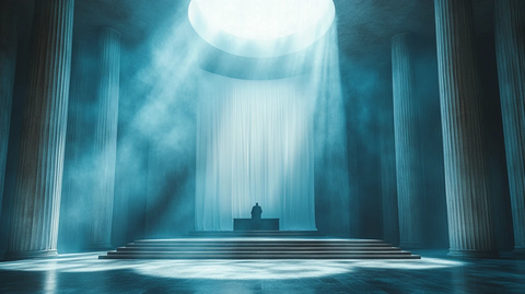 阴影与透明织物中的法庭