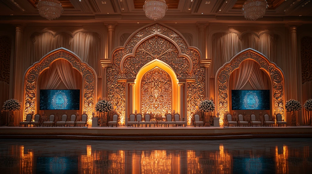 传统风格舞台活动