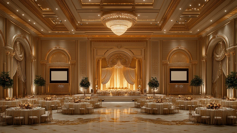 传统风格舞台活动