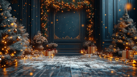 圣诞主题小舞台