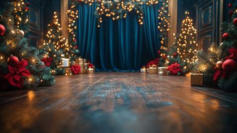 圣诞主题小舞台