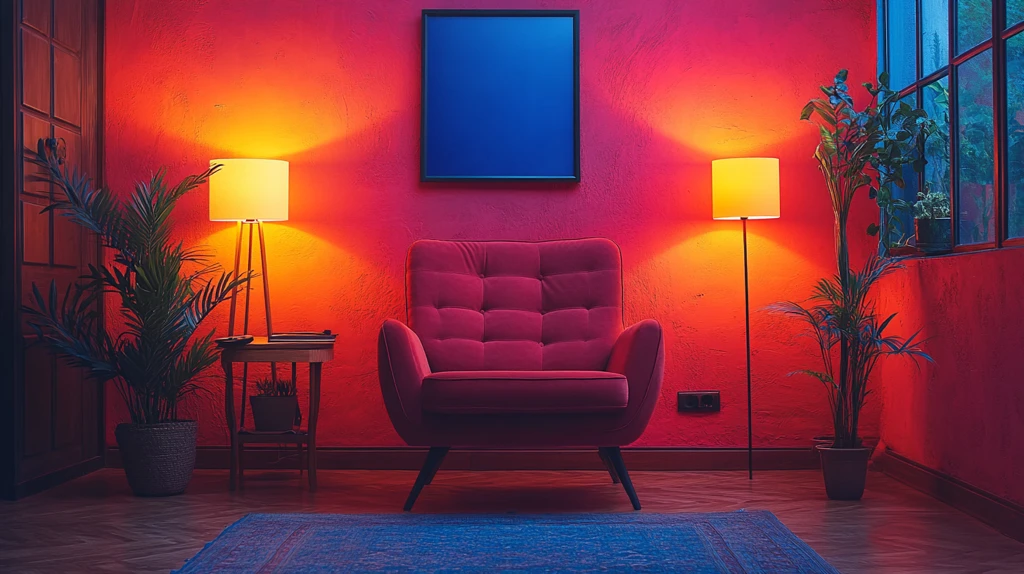 现代简约播客工作室