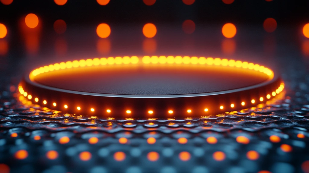 橙色讲台与投影仪