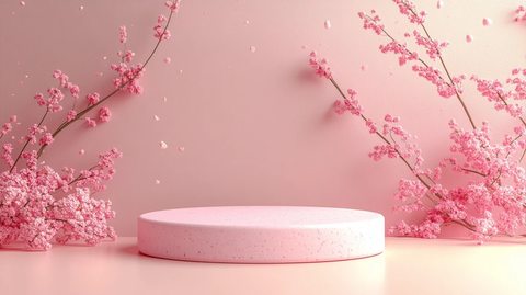 几何形状展示台