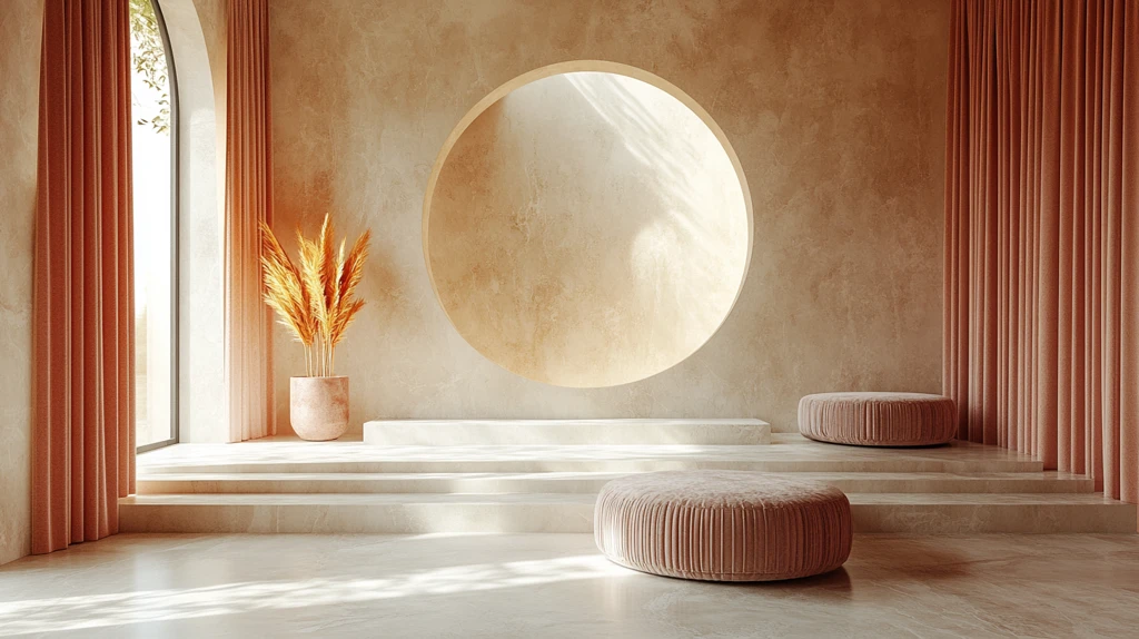 几何形状展示台