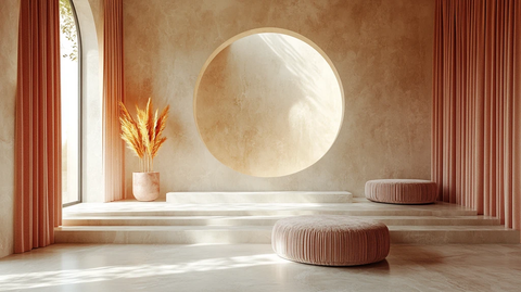 几何形状展示台