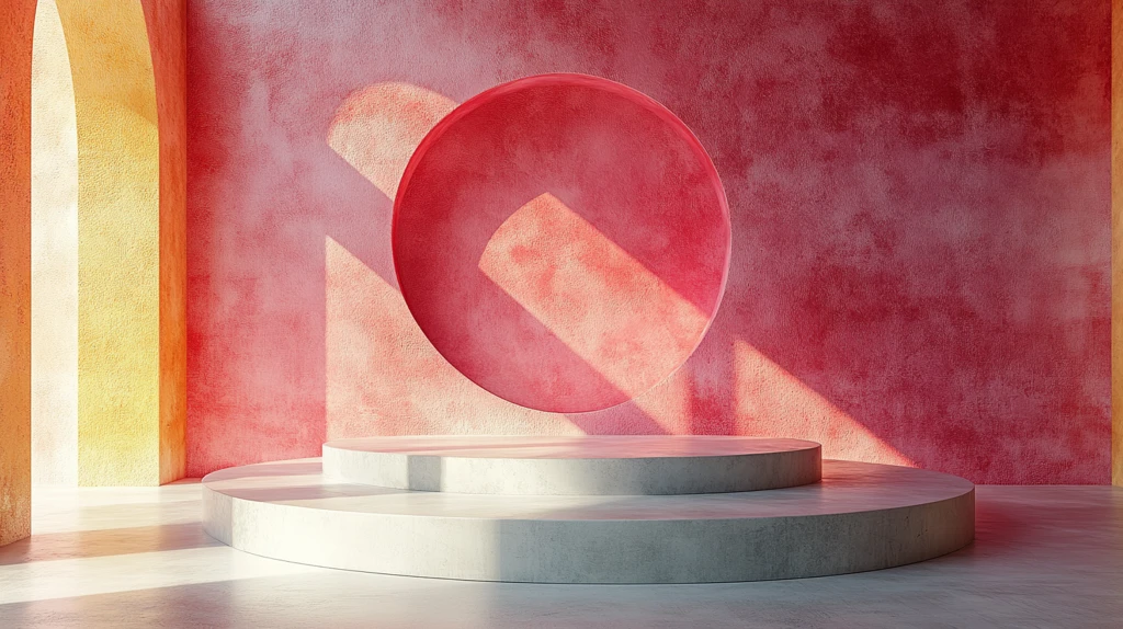 几何形状展示台