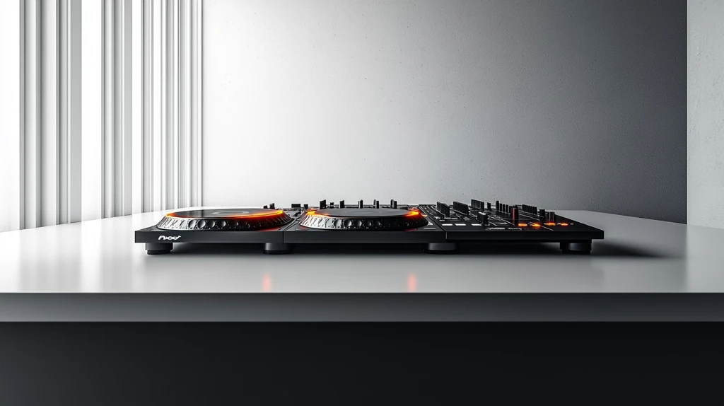 DJ 控制台前后视角