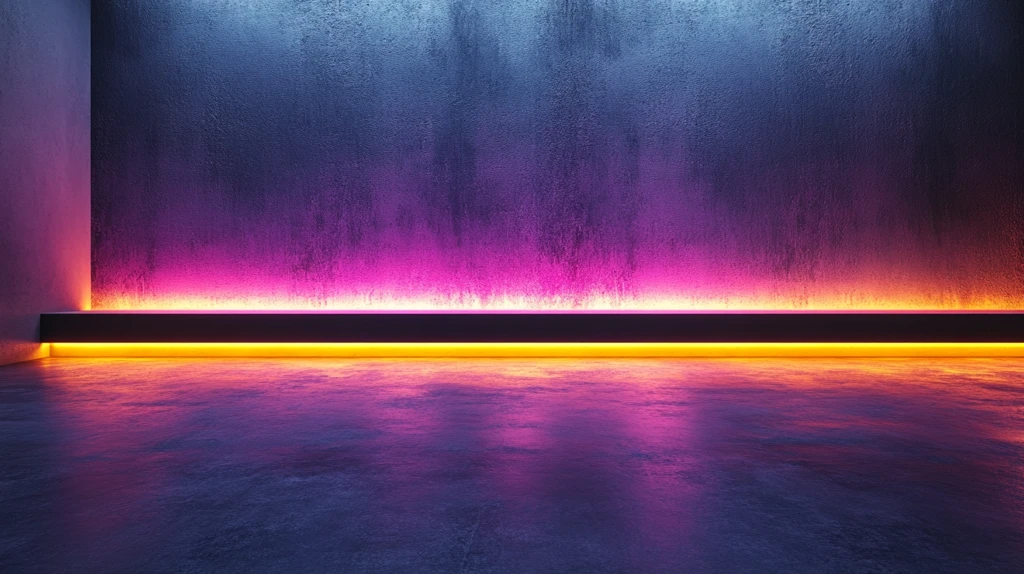 黑背景紫色金色渐变