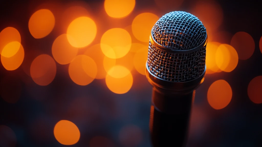 中性背景下的演讲者设置