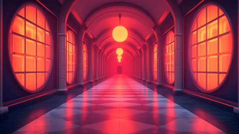 艺术装饰派对背景