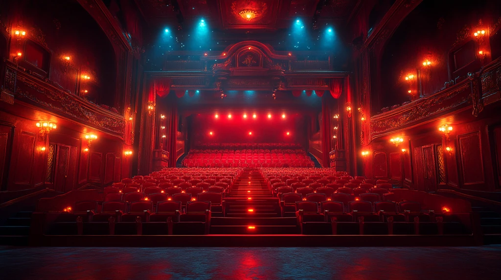 舞台视角看剧院座位