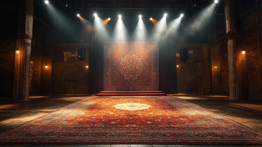 伊斯兰地毯舞台灯光