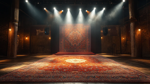 伊斯兰地毯舞台灯光