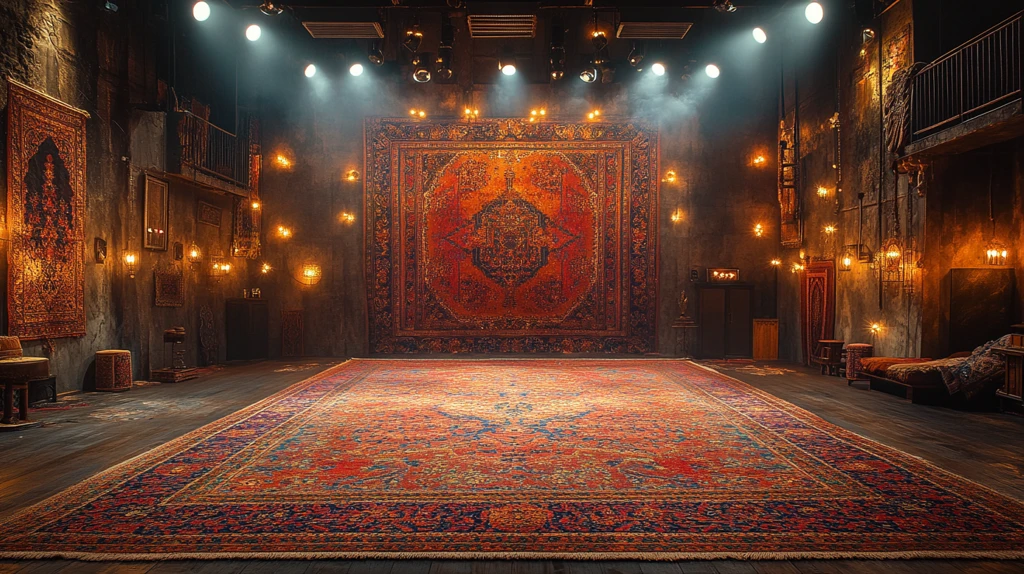 伊斯兰地毯舞台灯光