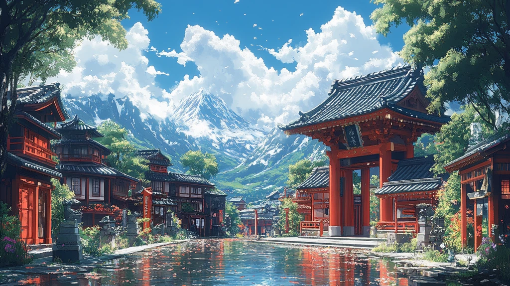 公司活动舞台白天动漫背景