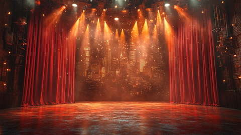 舞台剧海报背景
