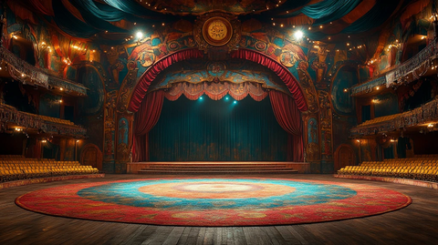 空荡马戏团舞台
